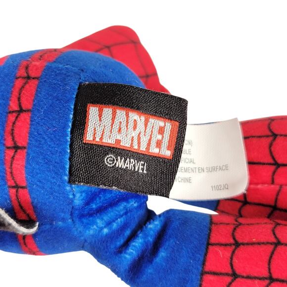 Marvel Spiderman Plush Doll 9" Red Blue Stuffed Toy Mattel 2021 Superhero - Picture 7 of 11